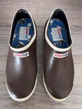 XTRATUF Salmon Sisters® Legacy Clogs Puffin Design Waterproof Women sz 7